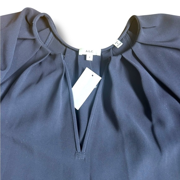 A.L.C Carey II Top in Navy NEW with tags Size 8 - Picture 4 of 11